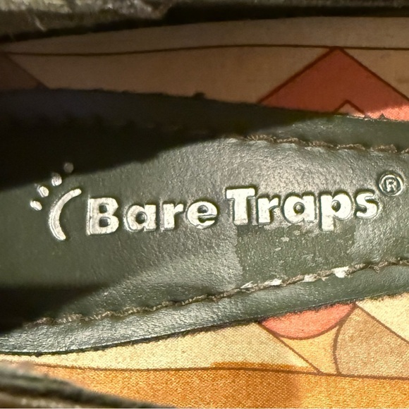 BareTraps Khaki Loafers with Dark Brown Accent - Picture 7 of 7